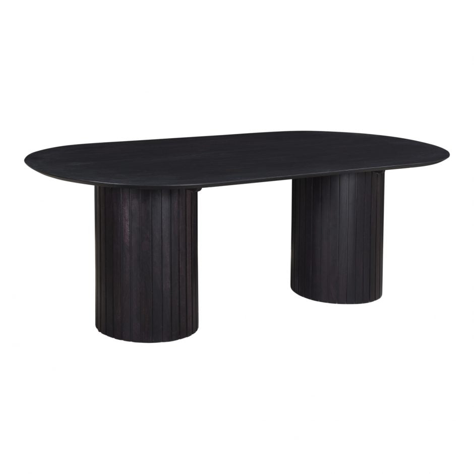 Povera Dining Table - Black by Moe's Home at Eve Furniture