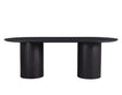 Povera Dining Table - Black by Moe's Home at Eve Furniture