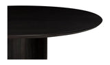 Povera Round Dining Table - Black by Moe's Home at Eve Furniture