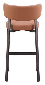 Prairie Brown Barstool (Set of 2) by Zuomod at Eve Furniture