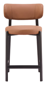 Prairie Brown Counter Stool (Set of 2) by Zuomod at Eve Furniture
