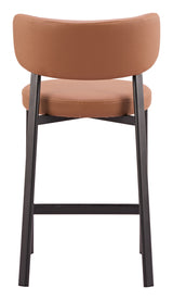 Prairie Brown Counter Stool (Set of 2) by Zuomod at Eve Furniture