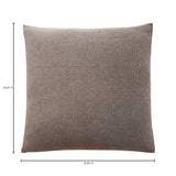 Prairie Harvest Taupe Pillow by Moe's Home at Eve Furniture
