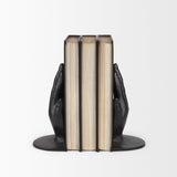 Praying Hands Bronze Cast Iron Book Ends by Mercana at Eve Furniture