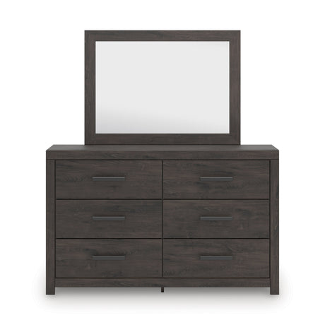Prendonea Charcoal Bedroom Mirror (Mirror Only) by Ashley at Eve Furniture