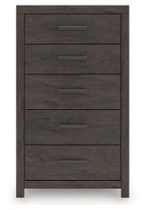 Prendonea Charcoal Chest of Drawers