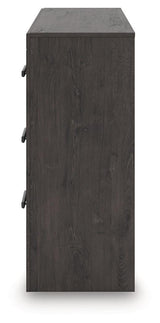 Prendonea Charcoal Dresser by Ashley at Eve Furniture