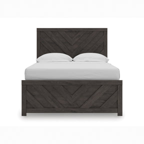 Prendonea Charcoal Full Panel Bed by Ashley at Eve Furniture