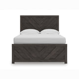 Prendonea Charcoal Full Panel Bed by Ashley at Eve Furniture