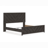 Prendonea Charcoal King Panel Bed by Ashley at Eve Furniture