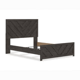 Prendonea Charcoal Panel Bedroom Set by Ashley at Eve Furniture