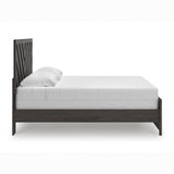 Prendonea Charcoal Panel Bedroom Set by Ashley at Eve Furniture