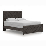 Prendonea Charcoal Panel Bedroom Set by Ashley at Eve Furniture