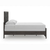 Prendonea Charcoal Queen Panel Bed by Ashley at Eve Furniture