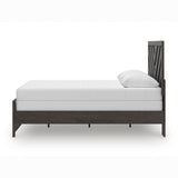 Prendonea Charcoal Queen Panel Bed by Ashley at Eve Furniture