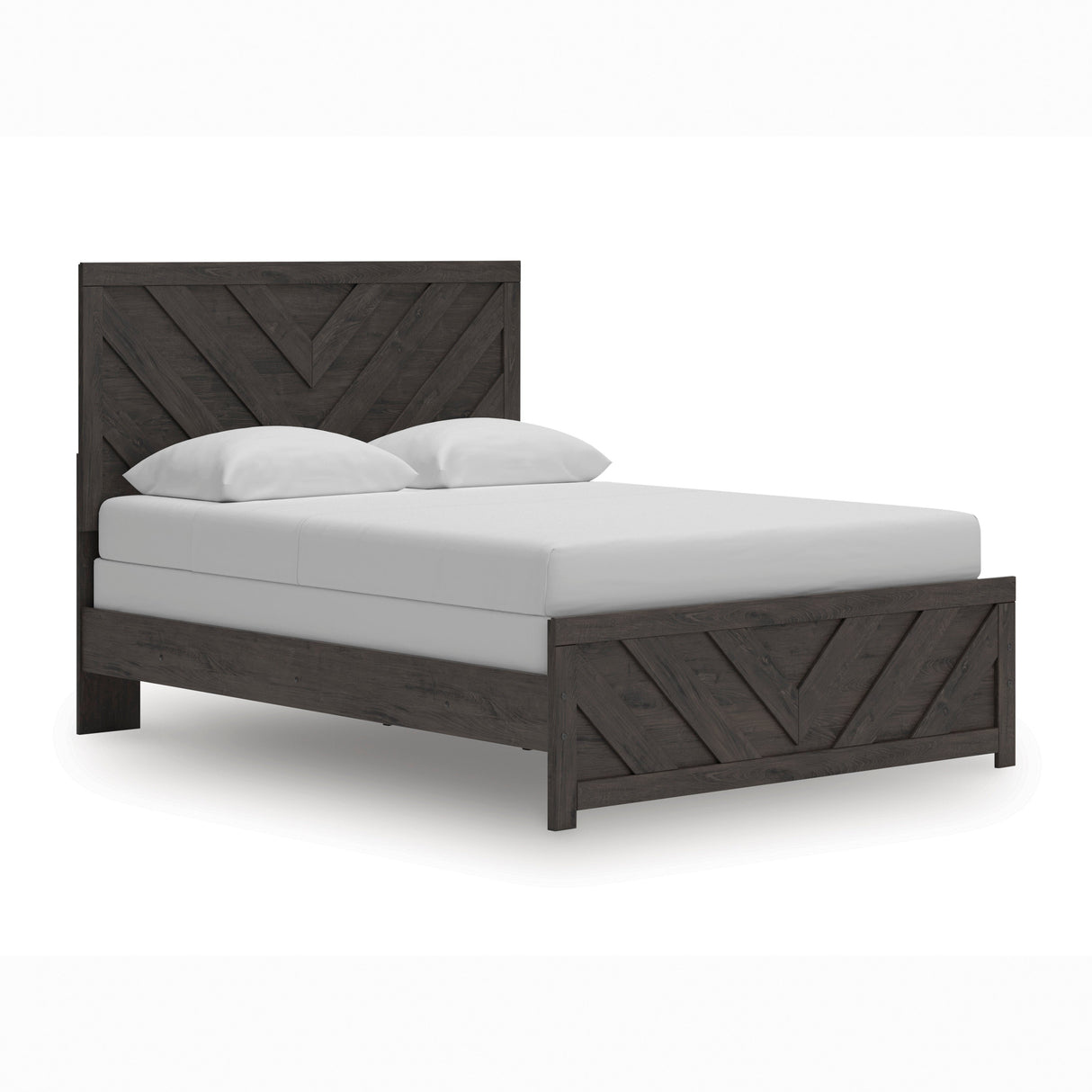 Prendonea Charcoal Queen Panel Bed by Ashley at Eve Furniture