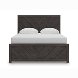 Prendonea Charcoal Queen Panel Bed by Ashley at Eve Furniture