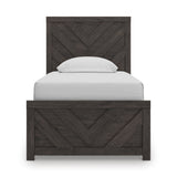 Prendonea Charcoal Youth Panel Bedroom Set by Ashley at Eve Furniture