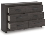 Prendonea Charcoal Dresser by Ashley at Eve Furniture