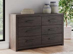 Prendonea Charcoal Dresser by Ashley at Eve Furniture