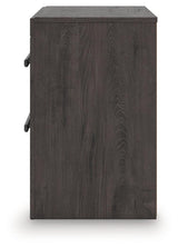 Prendonea Charcoal Nightstand by Ashley at Eve Furniture
