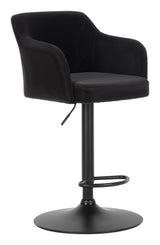 Prescott Black Barstool by Zuomod at Eve Furniture