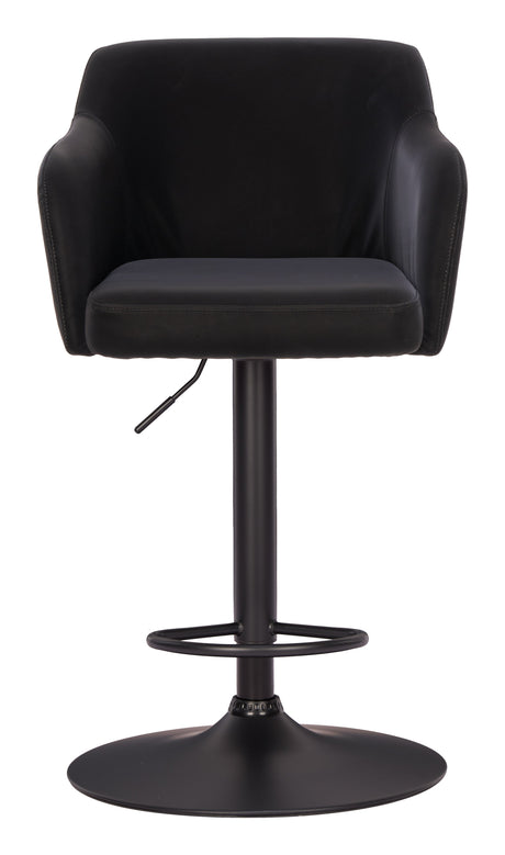Prescott Black Barstool by Zuomod at Eve Furniture