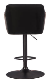 Prescott Black Barstool by Zuomod at Eve Furniture