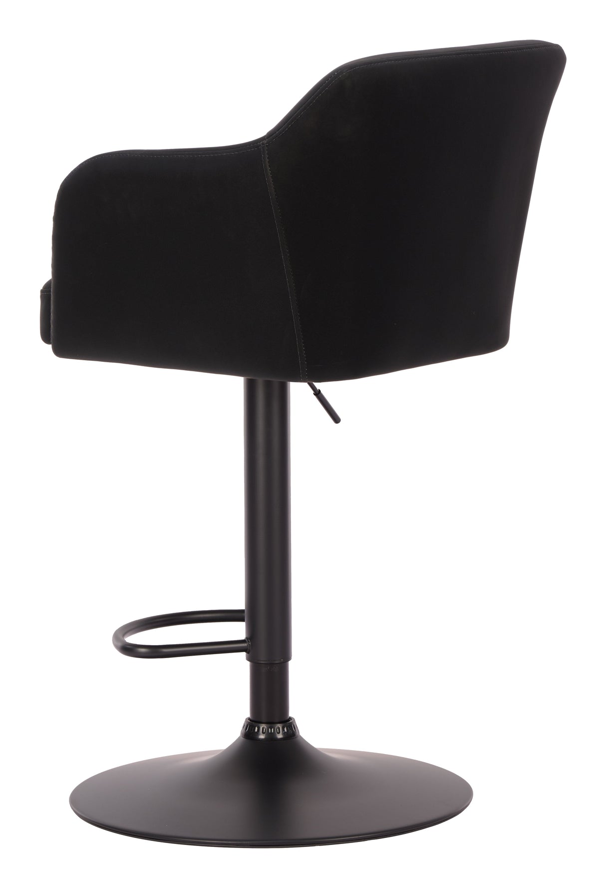 Prescott Black Barstool by Zuomod at Eve Furniture