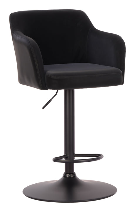 Prescott Black Barstool by Zuomod at Eve Furniture