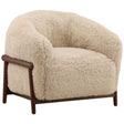 Prescott Chair, Cream by Dovetail at Eve Furniture