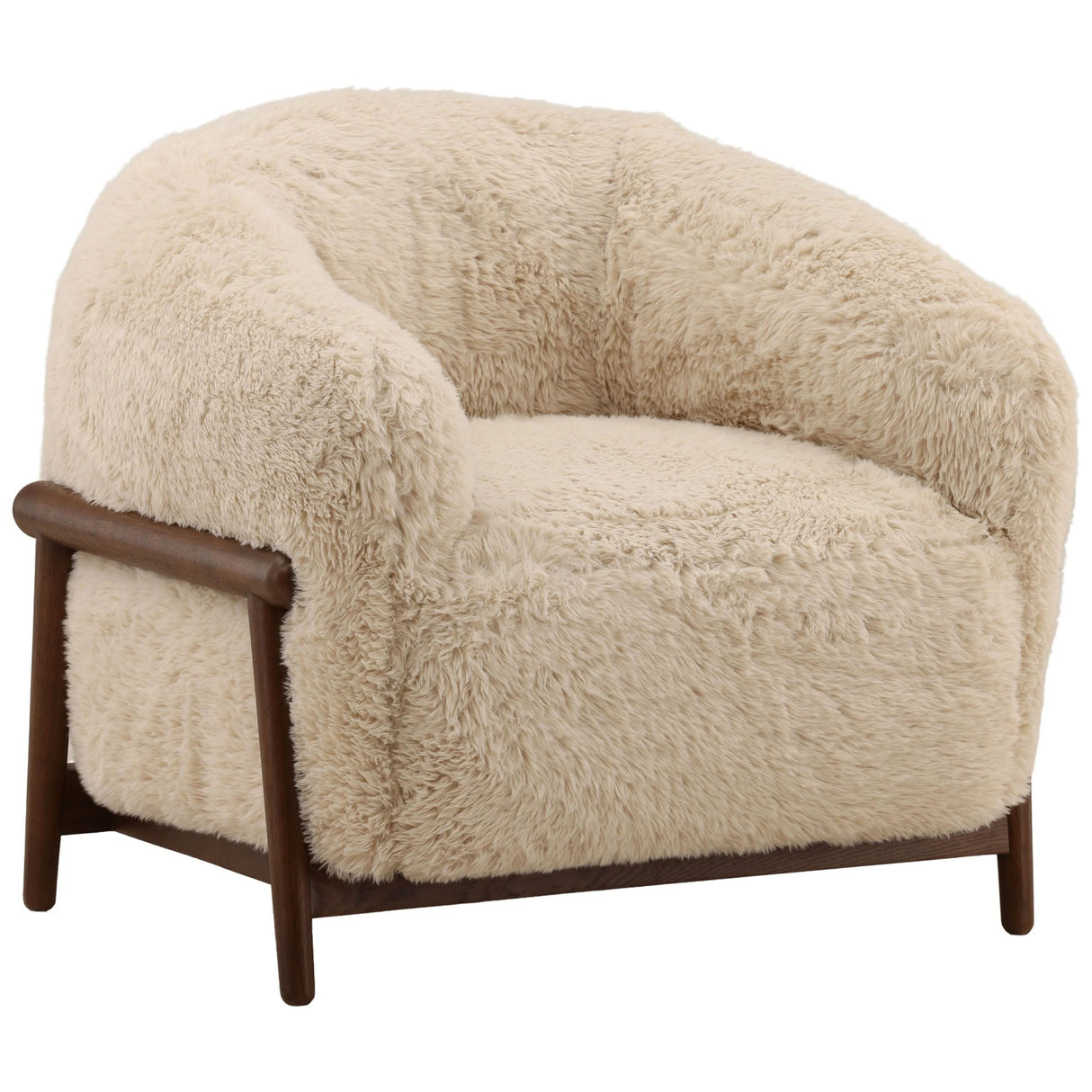 Prescott Chair, Cream by Dovetail at Eve Furniture
