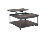 Prescott Lift-Top Cocktail Table w/Casters by Steve Silver at Eve Furniture