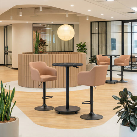 Prescott Tan Barstool by Zuomod at Eve Furniture