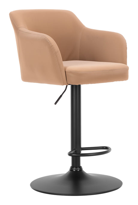 Prescott Tan Barstool by Zuomod at Eve Furniture