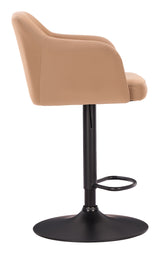 Prescott Tan Barstool by Zuomod at Eve Furniture