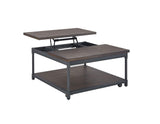 Prescott Lift-Top Cocktail Table w/Casters by Steve Silver at Eve Furniture