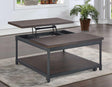 Prescott Lift-Top Cocktail Table w/Casters by Steve Silver at Eve Furniture