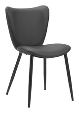 Prestige Black Dining Chair (Set of 2) by Zuomod at Eve Furniture