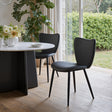 Prestige Black Dining Chair (Set of 2) by Zuomod at Eve Furniture