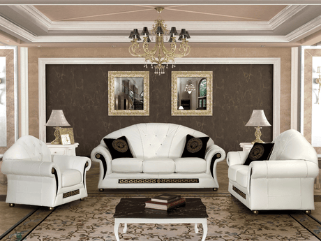 Prestige Living White by ESF Furniture at Eve Furniture