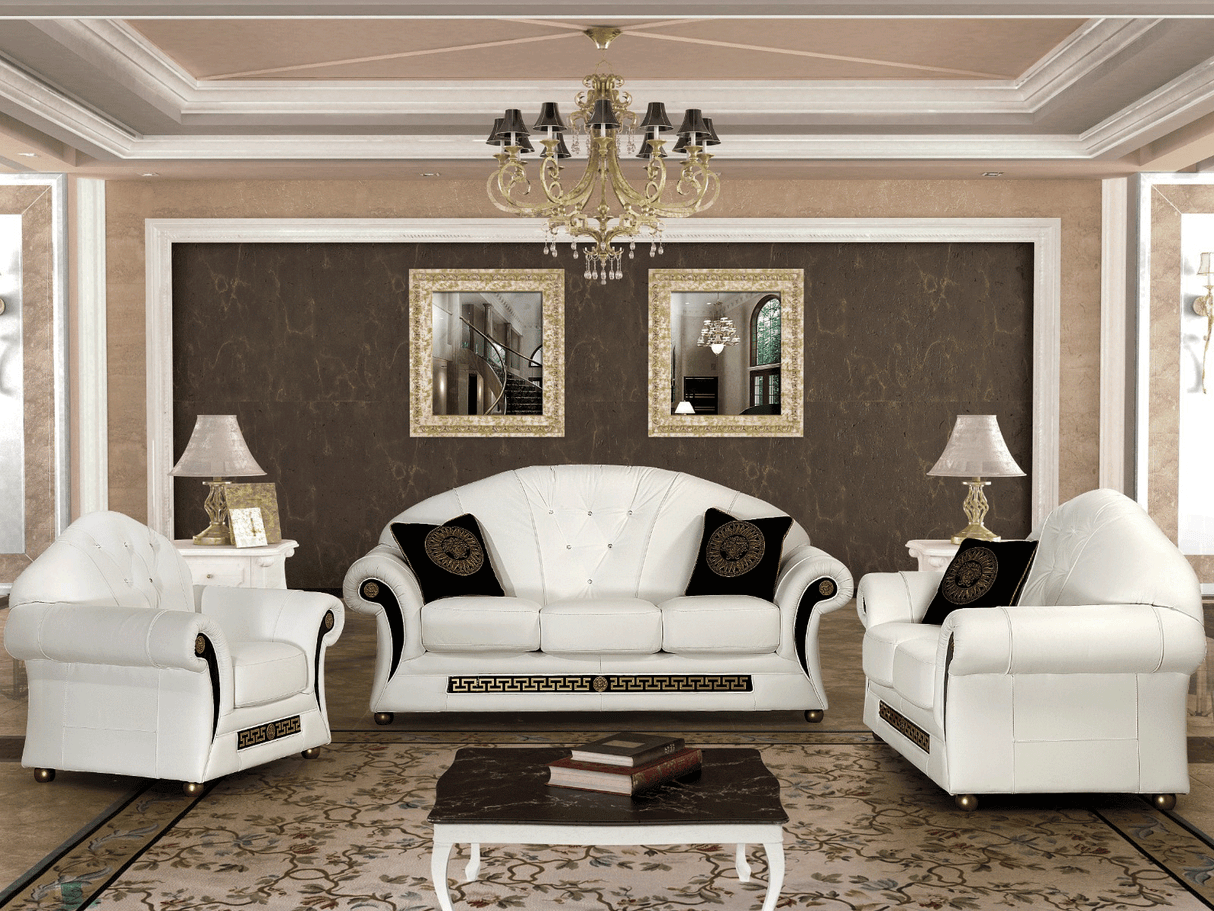 Prestige Living White by ESF Furniture at Eve Furniture