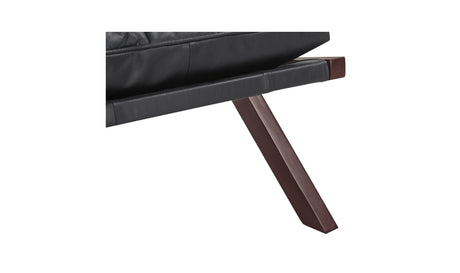 Preston Accent Chair Black by Moe's Home at Eve Furniture