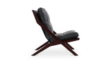 Preston Accent Chair Black by Moe's Home at Eve Furniture