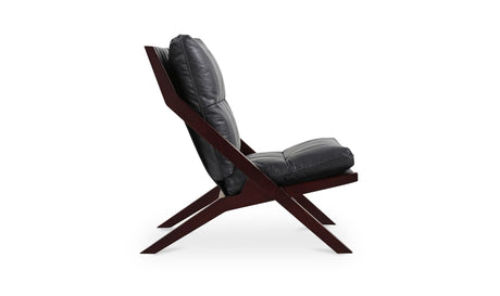 Preston Accent Chair Black by Moe's Home at Eve Furniture