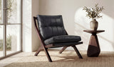 Preston Accent Chair Black by Moe's Home at Eve Furniture