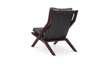 Preston Accent Chair Black by Moe's Home at Eve Furniture