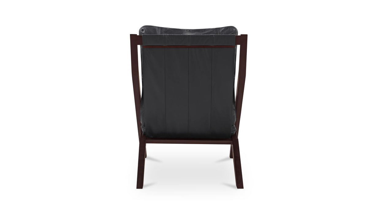 Preston Accent Chair Black by Moe's Home at Eve Furniture