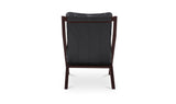 Preston Accent Chair Black by Moe's Home at Eve Furniture