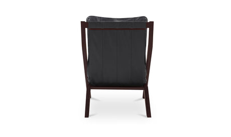 Preston Accent Chair Black by Moe's Home at Eve Furniture